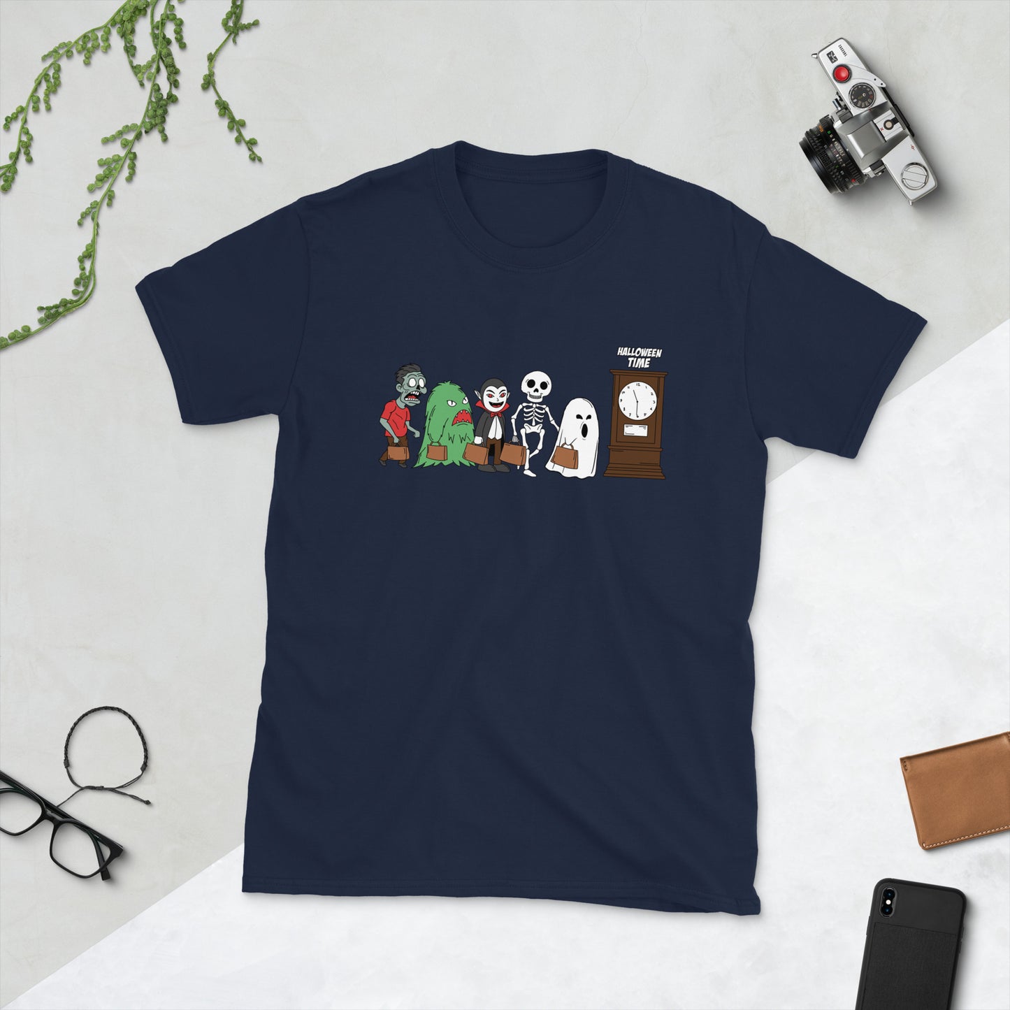 Clocking In For Halloween T-Shirt