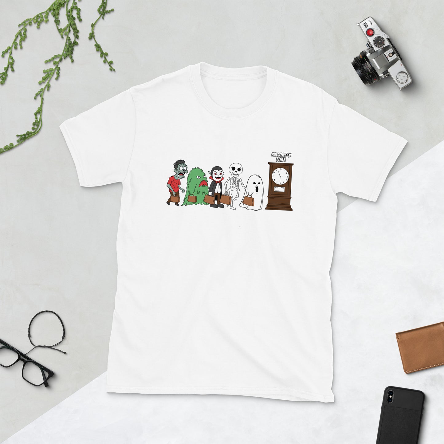 Clocking In For Halloween T-Shirt