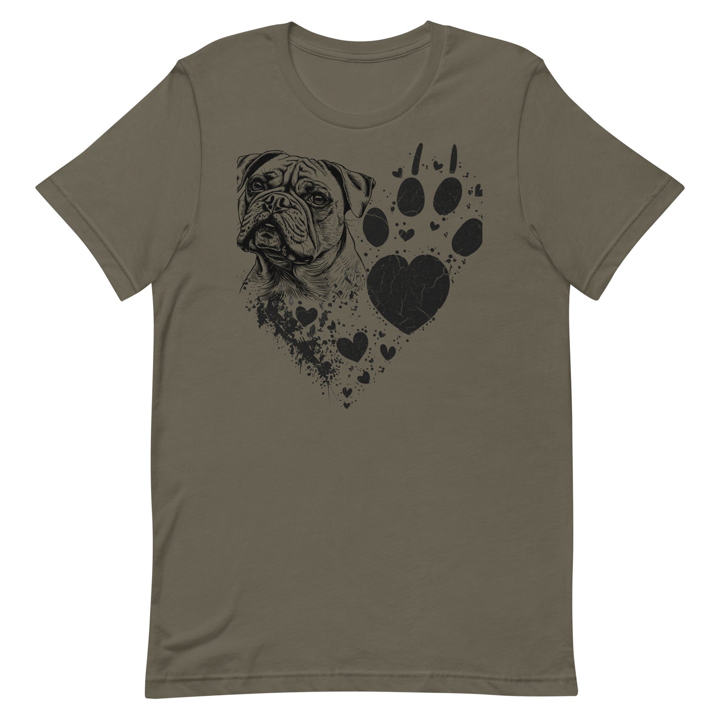 Pet Lover Dog (Bulldog) T-Shirt