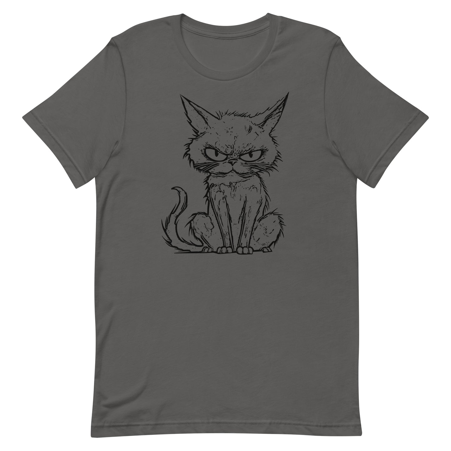 Pet Lover, Angry Cat T-Shirt