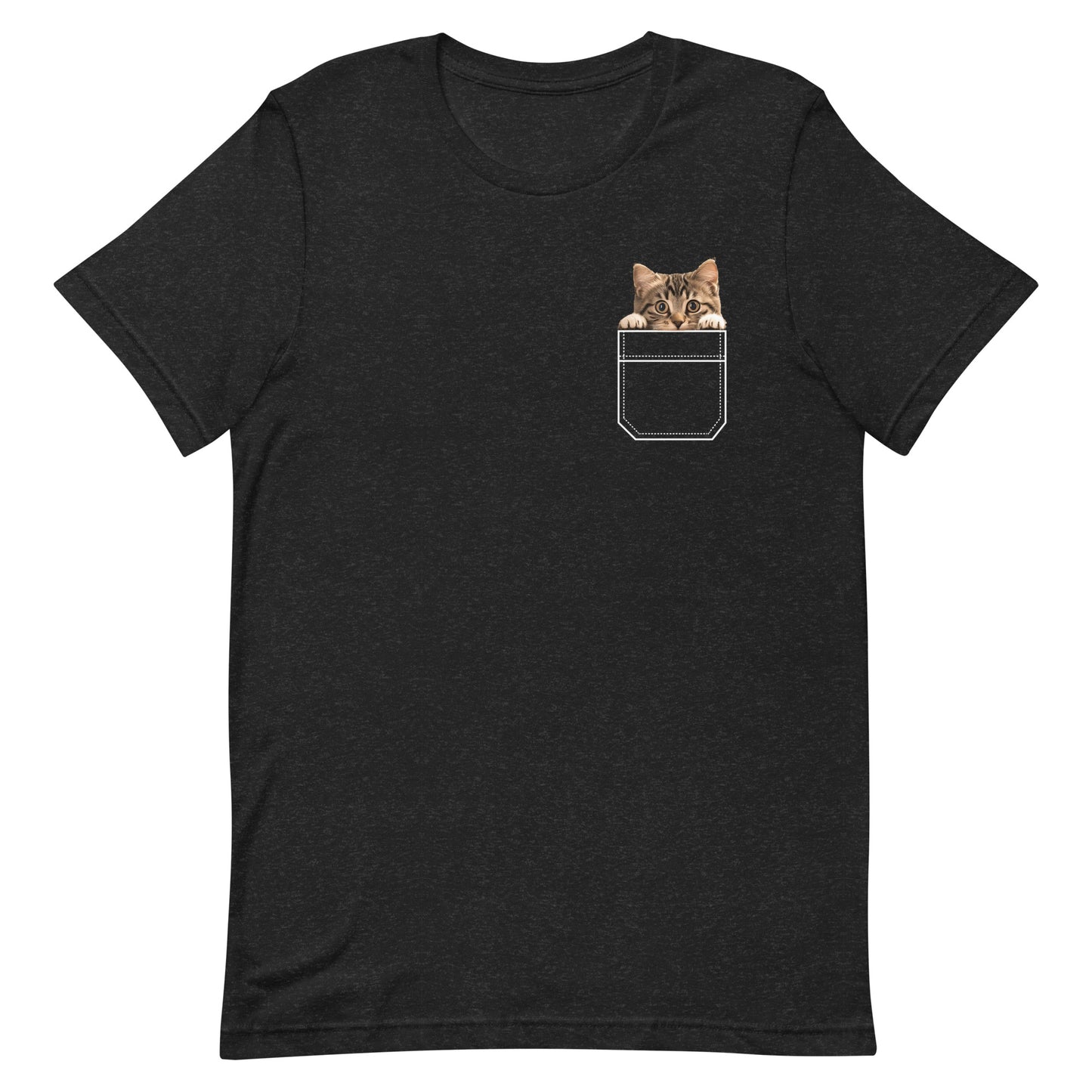 Chest Pocket Kitty T-Shirt