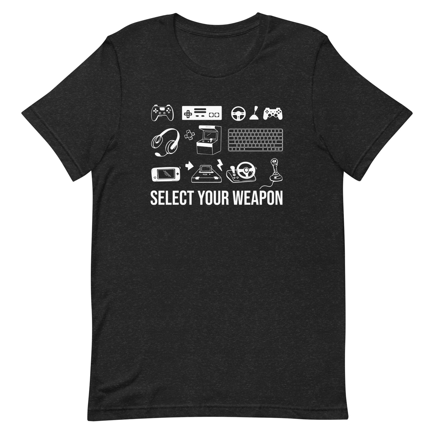 Select Your Weapon Gaming T-Shirt