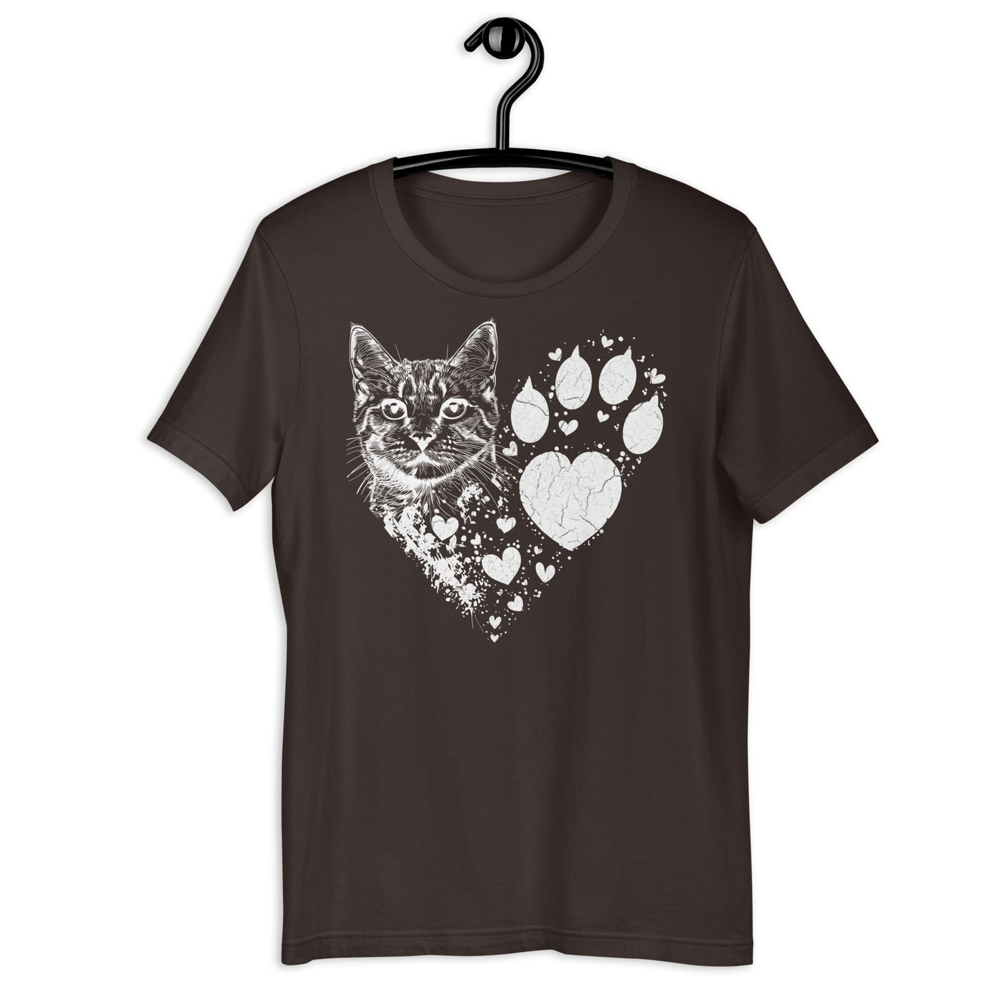 Pet Lover Cat (White Design) T-Shirt