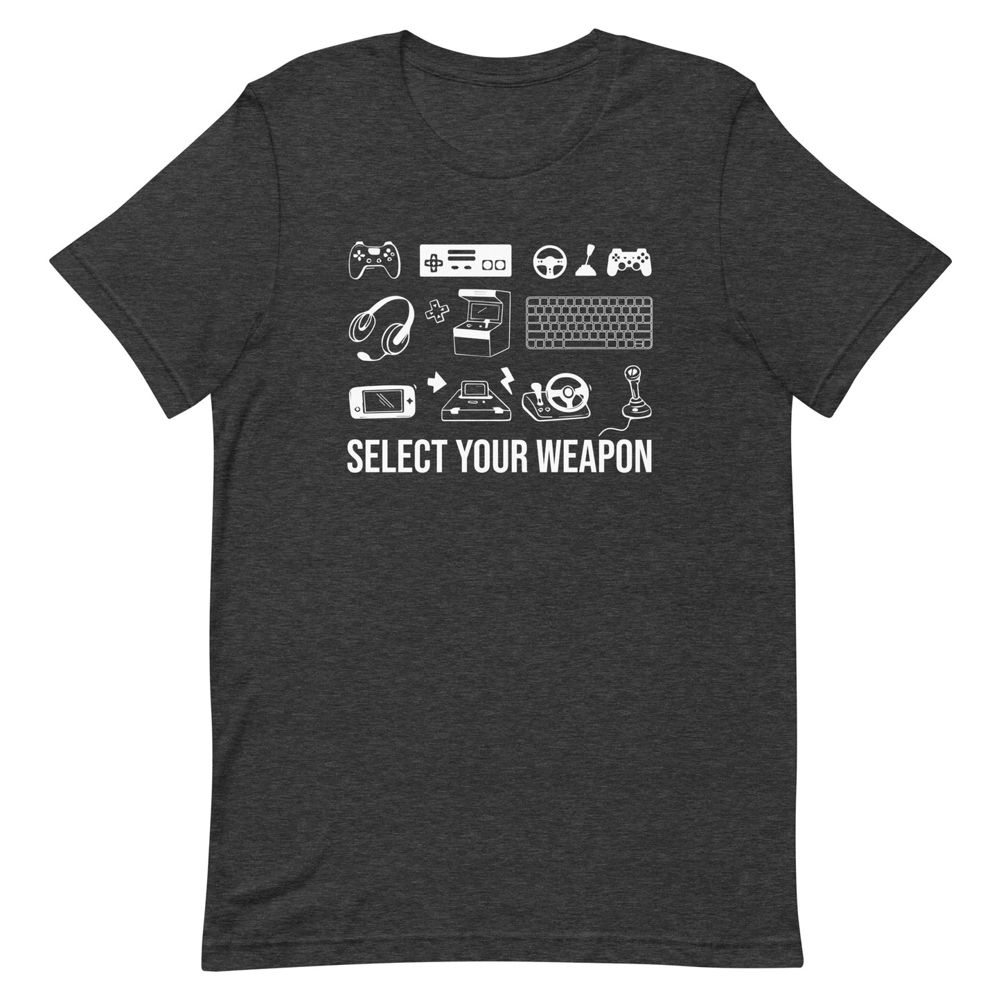 Select Your Weapon Gaming T-Shirt