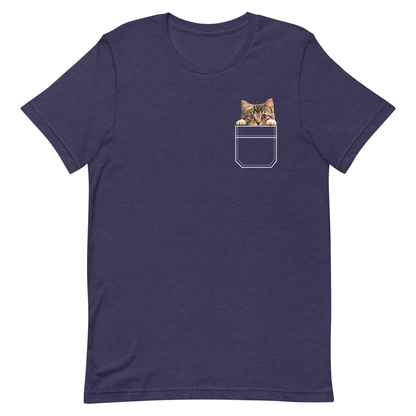 Chest Pocket Kitty T-Shirt