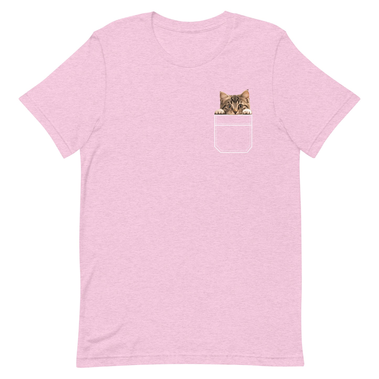 Chest Pocket Kitty T-Shirt