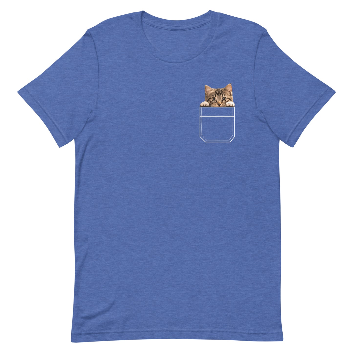 Chest Pocket Kitty T-Shirt