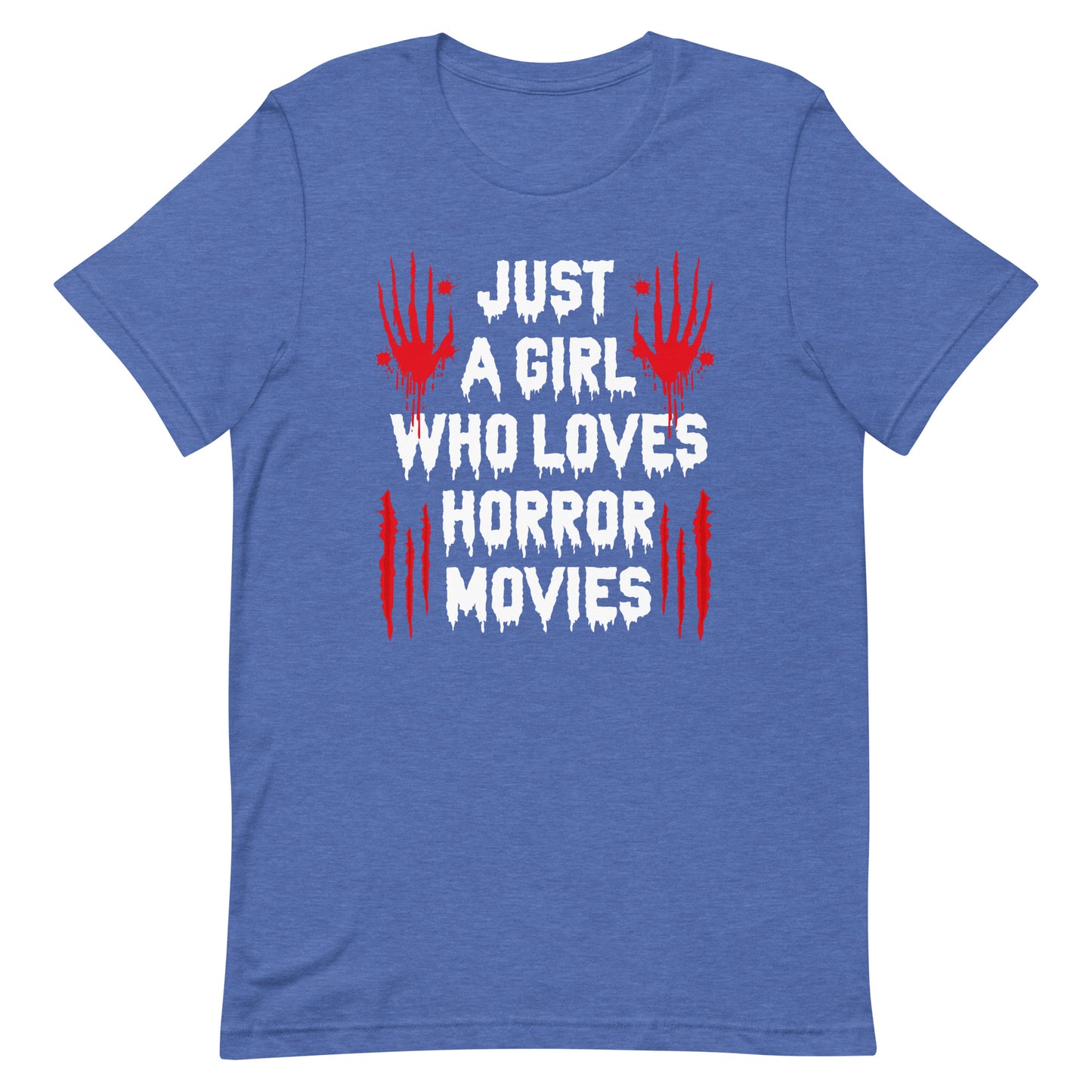 A Girl Who Loves Horror T-Shirt