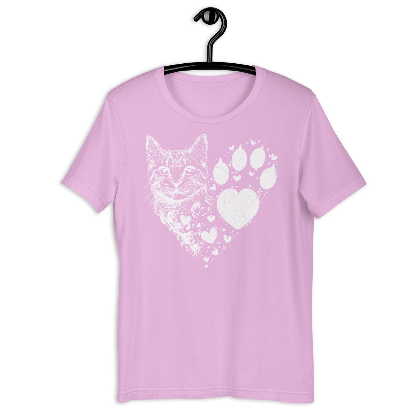 Pet Lover Cat (White Design) T-Shirt