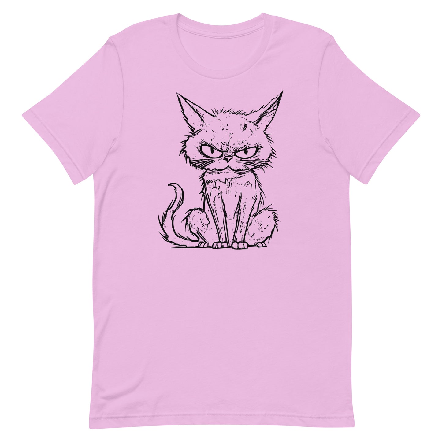 Pet Lover, Angry Cat T-Shirt