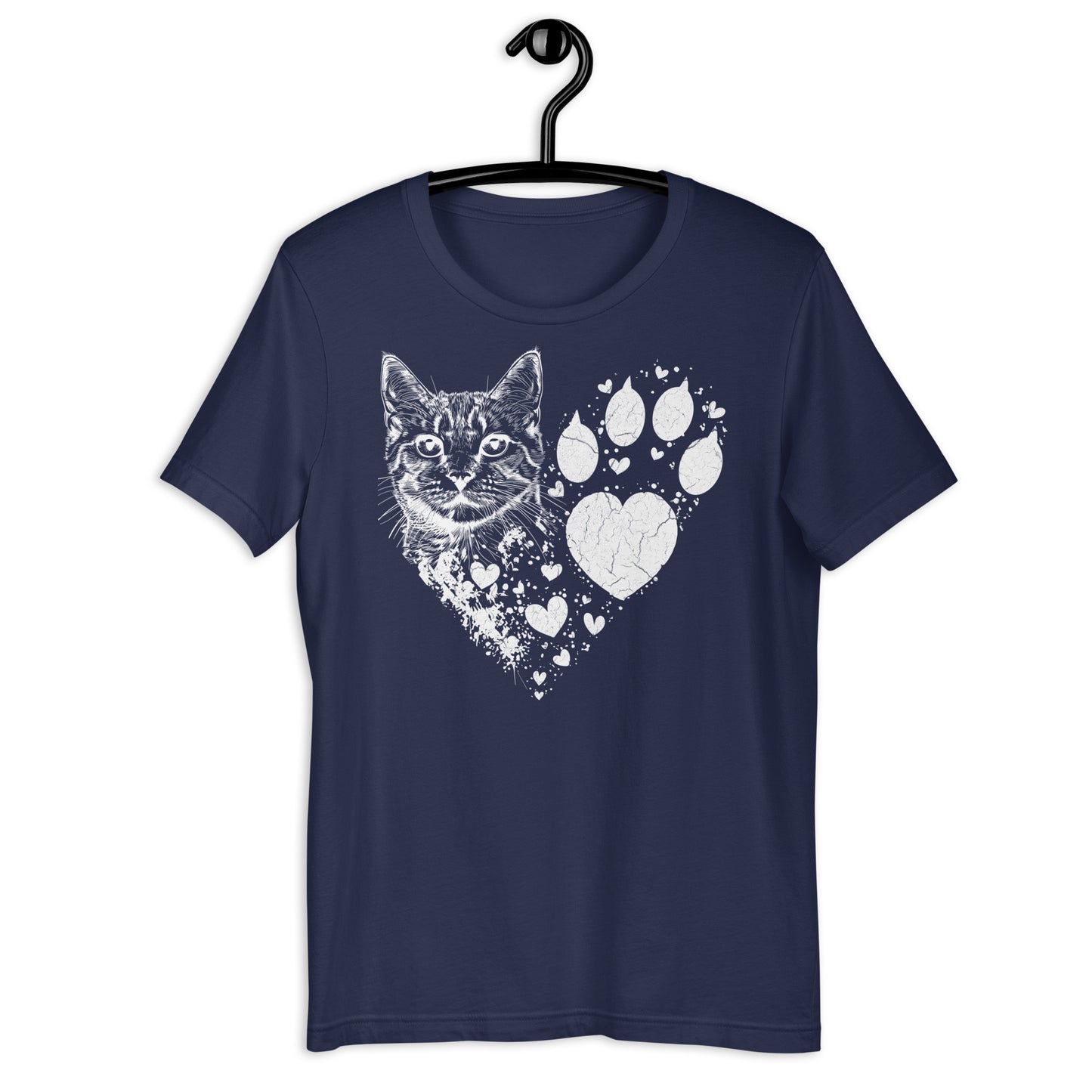 Pet Lover Cat (White Design) T-Shirt