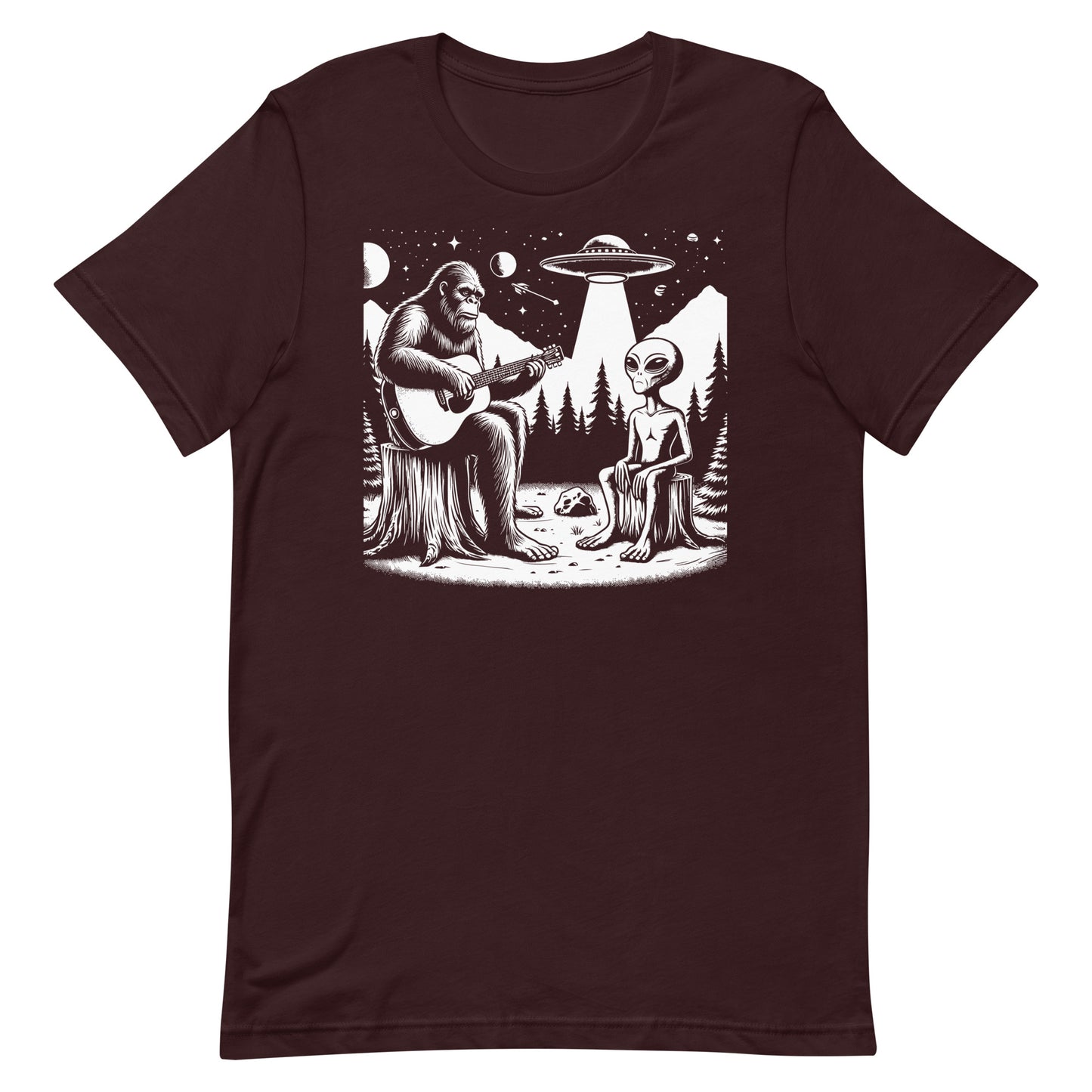 Bigfoot and Alien T-Shirt