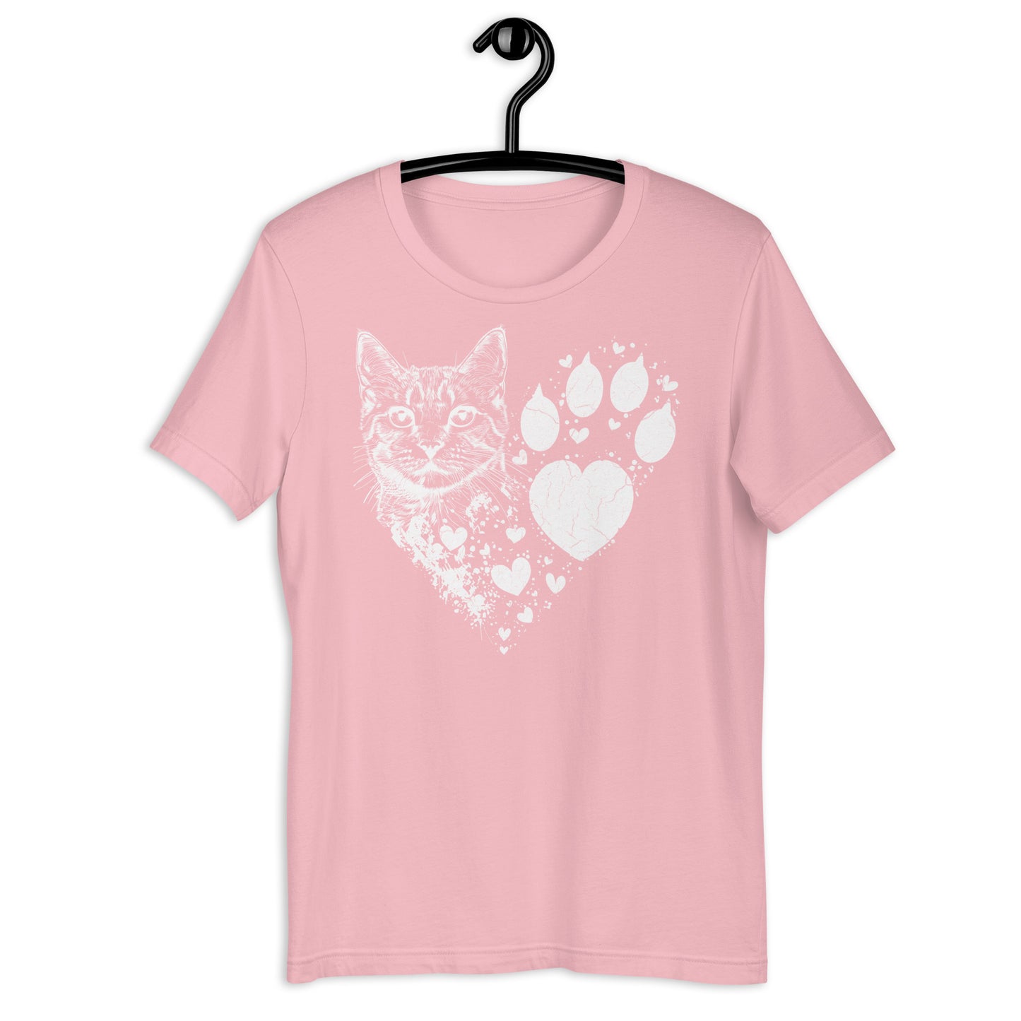 Pet Lover Cat (White Design) T-Shirt