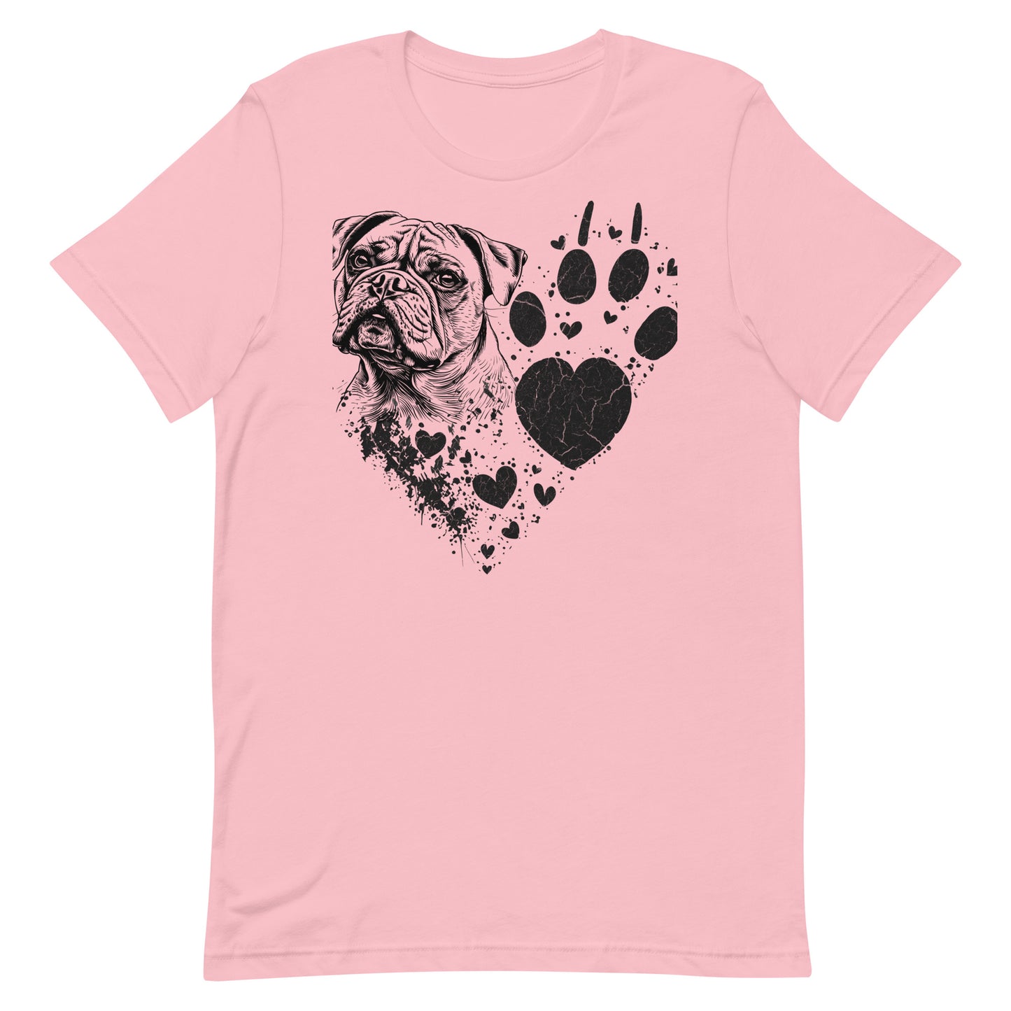 Pet Lover Dog (Bulldog) T-Shirt