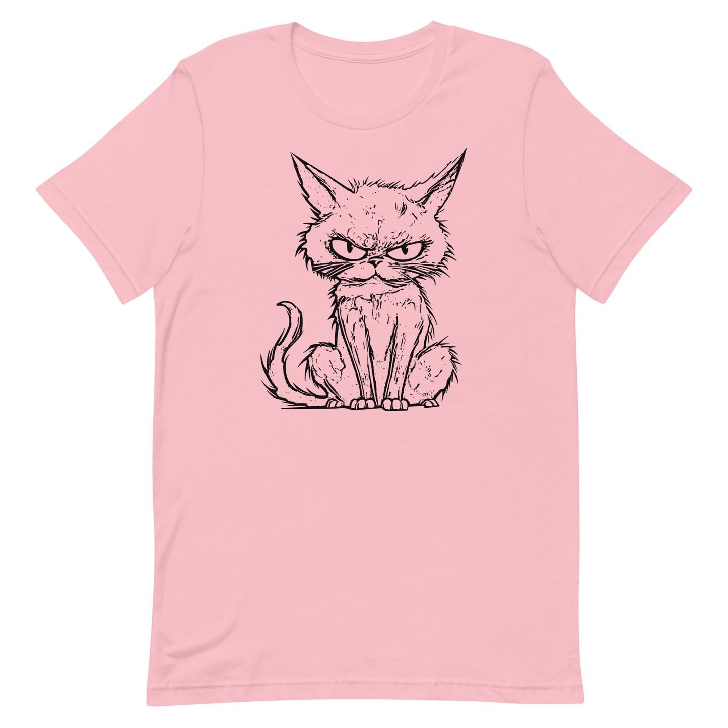 Pet Lover, Angry Cat T-Shirt
