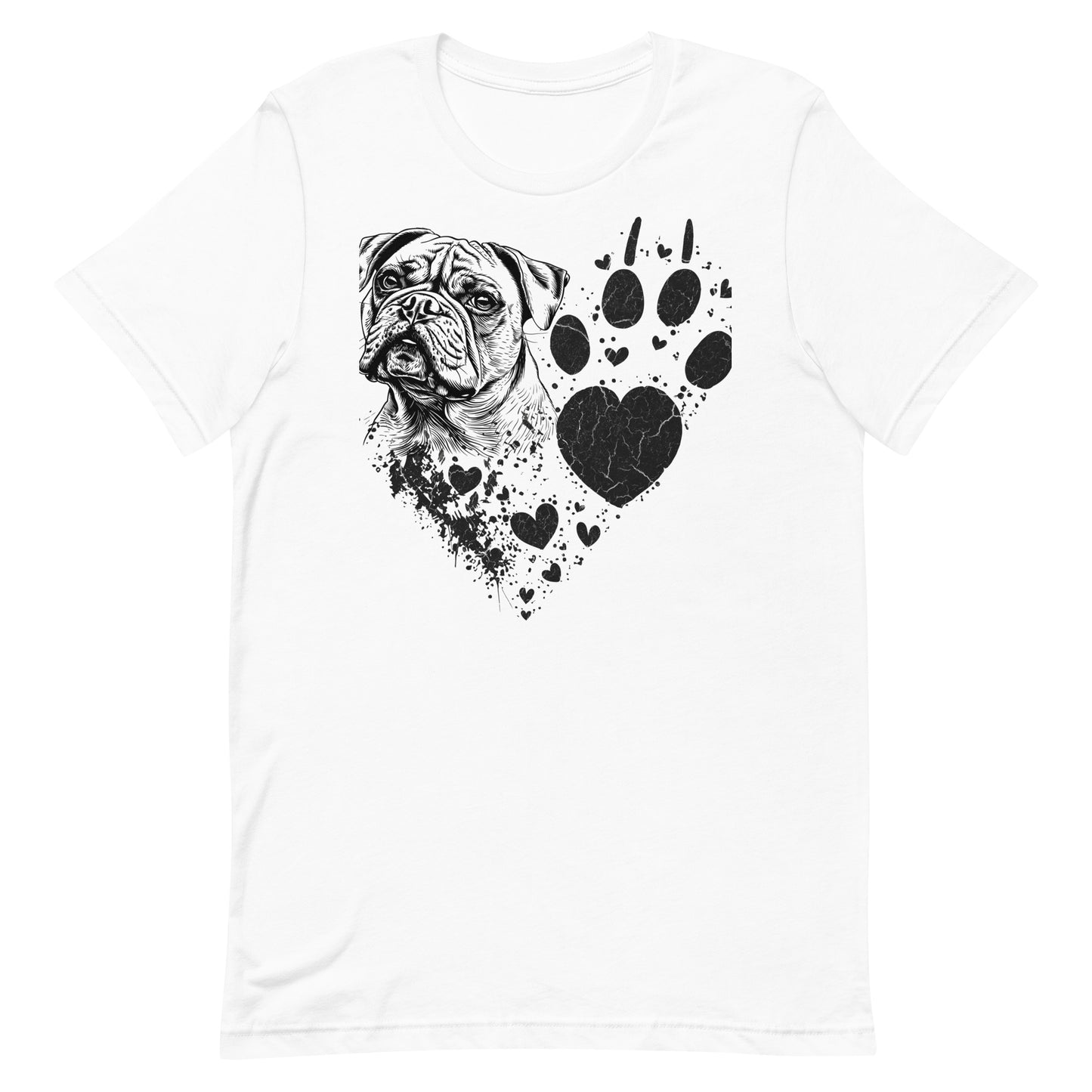 Pet Lover Dog (Bulldog) T-Shirt