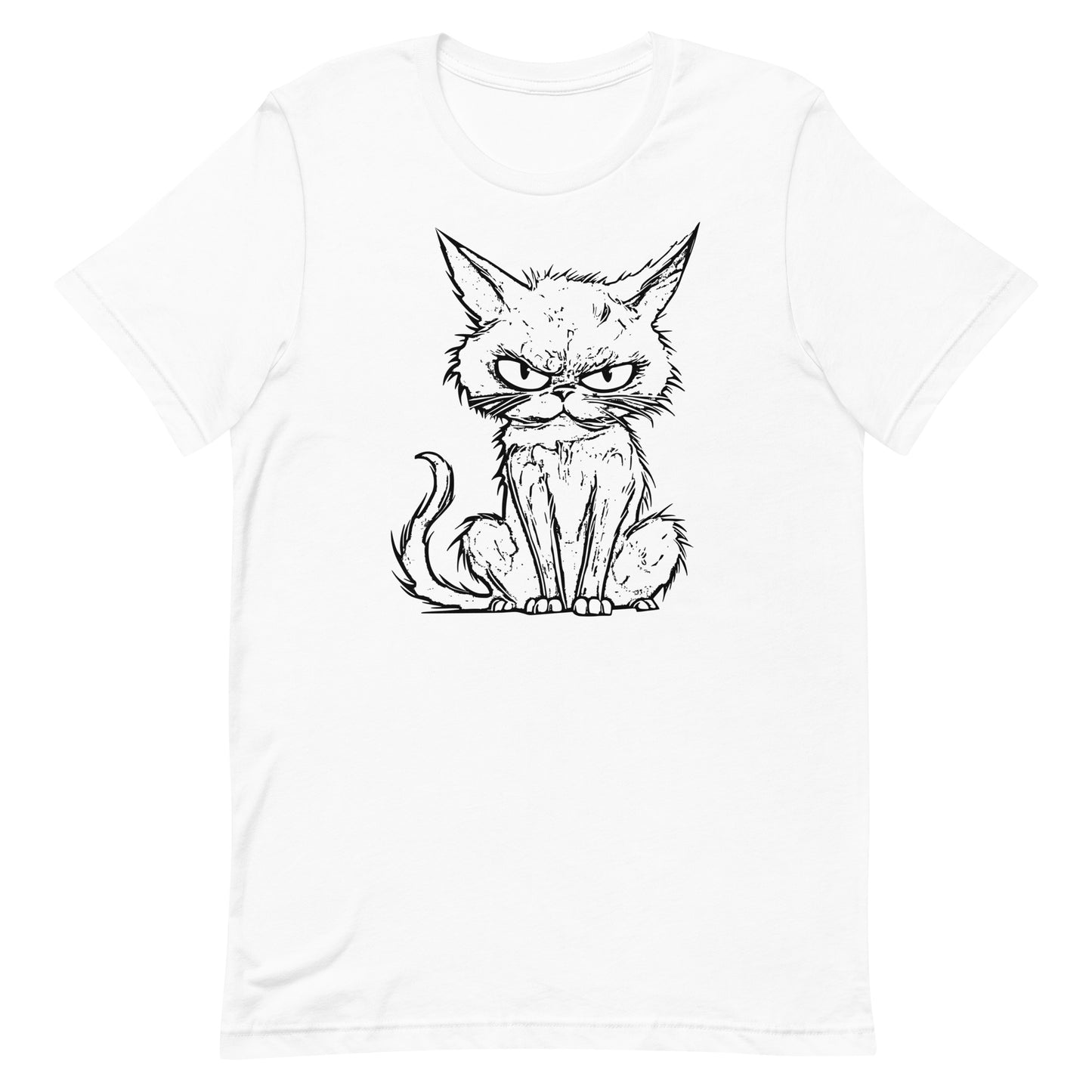 Pet Lover, Angry Cat T-Shirt