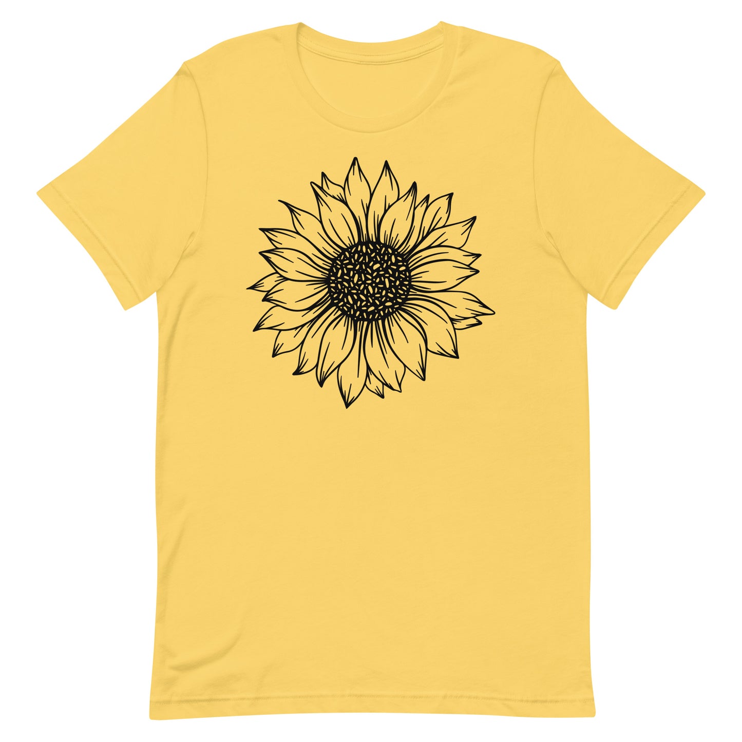 Black Sunflower T-Shirt