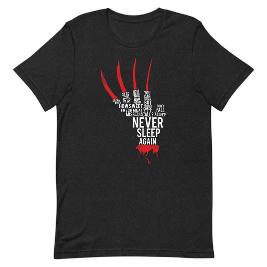 Never Sleep Again (Design 1) T-Shirt