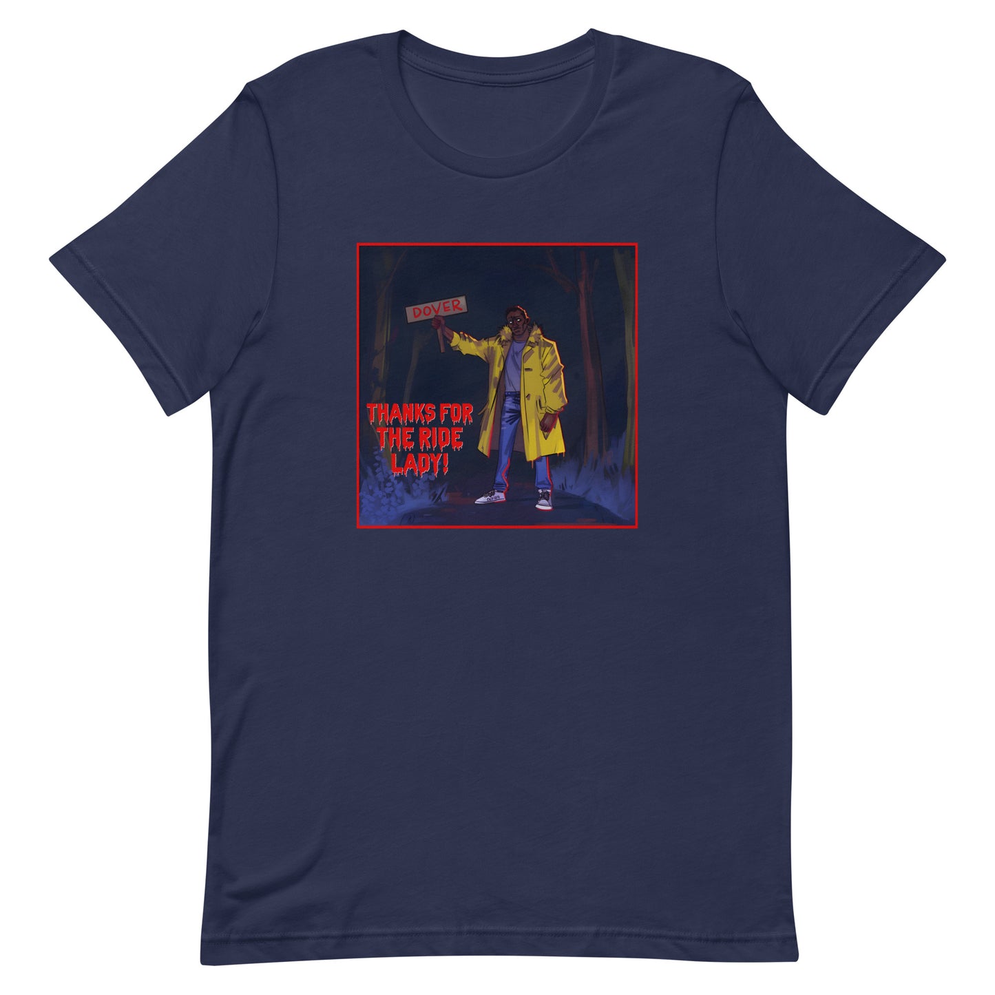 Thanks for the Ride Lady, Creepshow Inspired Design T-Shirt