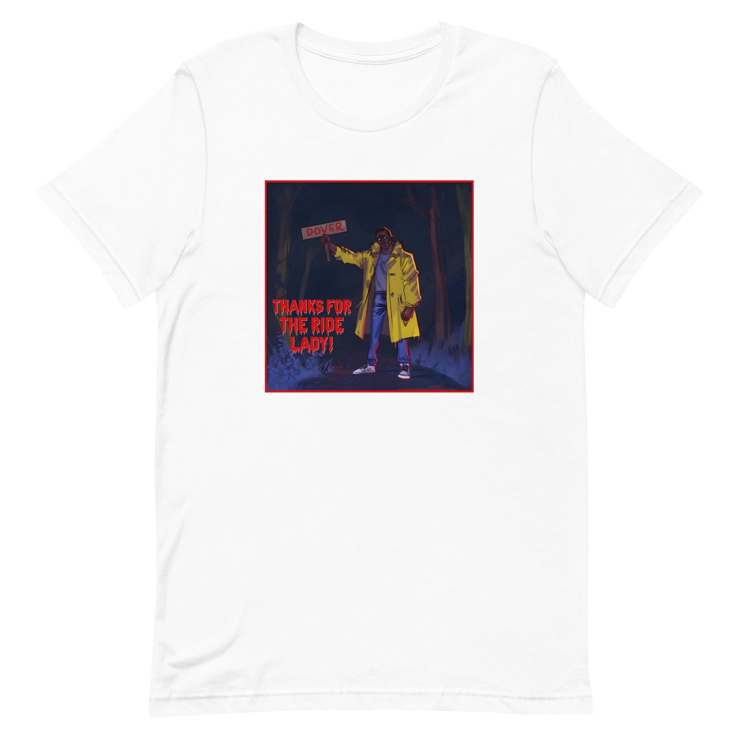 Thanks for the Ride Lady, Creepshow Inspired Design T-Shirt